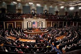 United States Capitol building where Congress meets