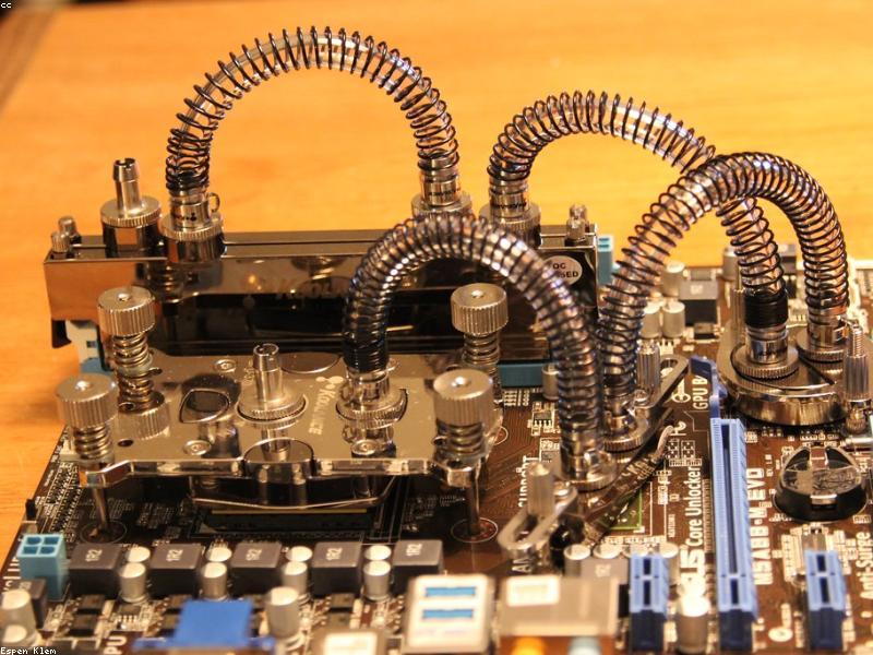 Close up of RAM chips and computer memory