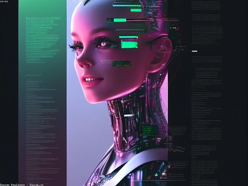 Person using AI chatbot on laptop